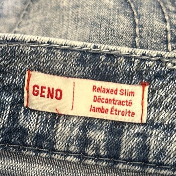 True Religion Geno Relaxed Slim Stonewashed Acid Jeans size 30 World Tour - Picture 9 of 13